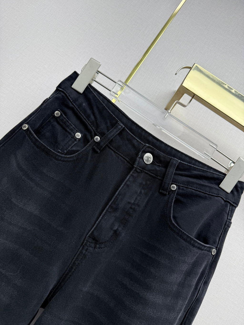New straight-leg jeans