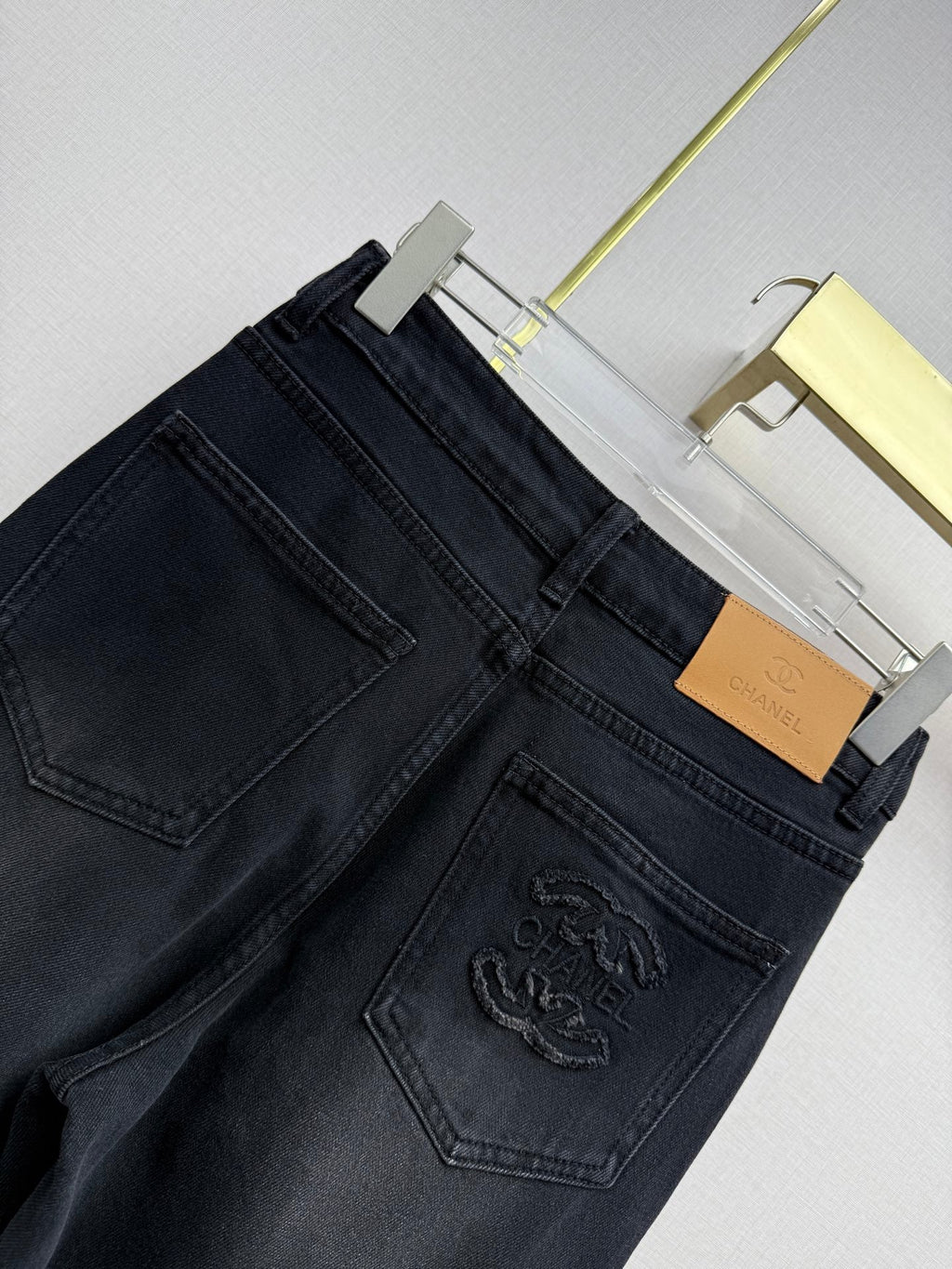 New straight-leg jeans