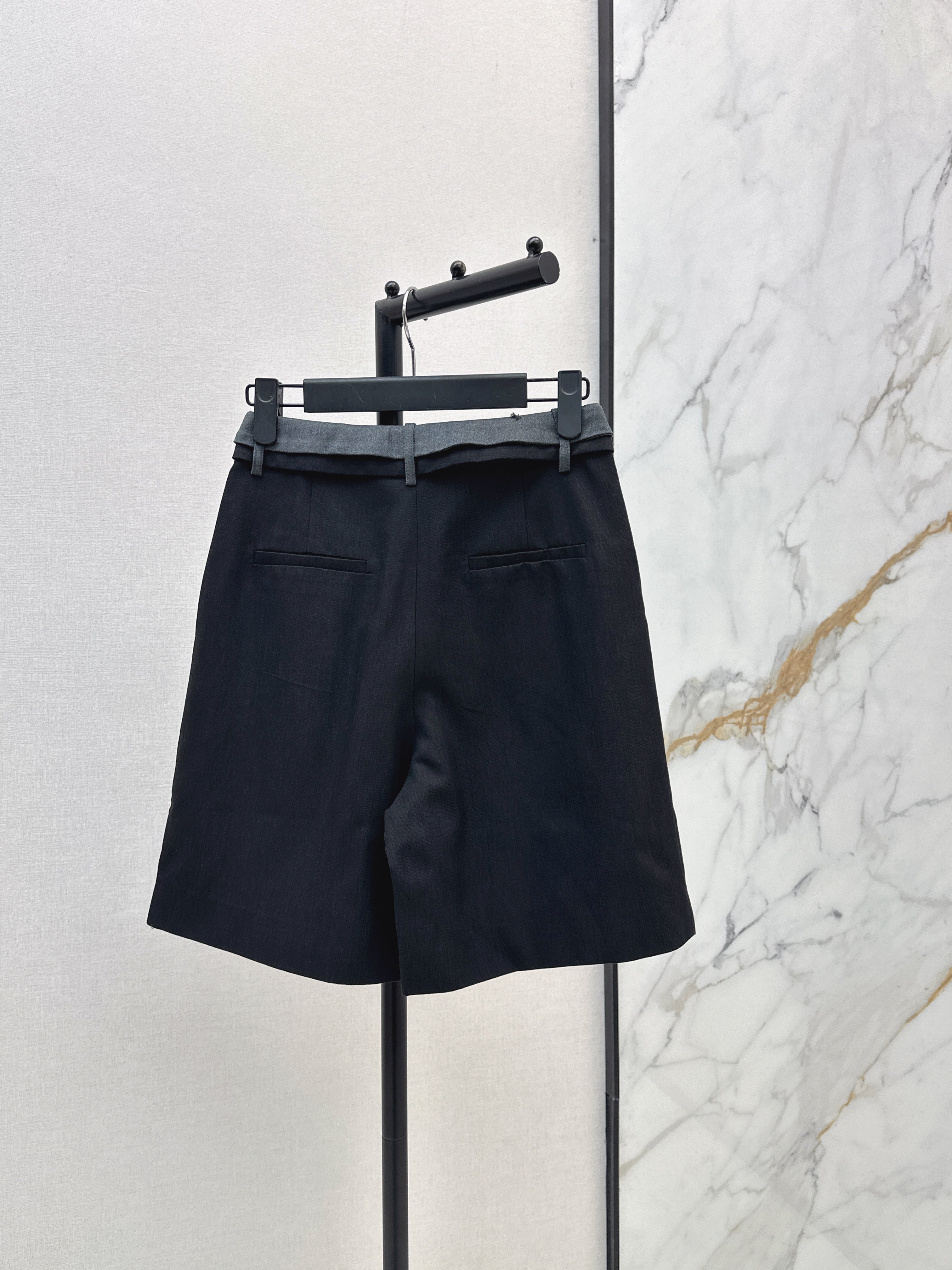 26SS - New Color-Blocked Waistband Design Shorts