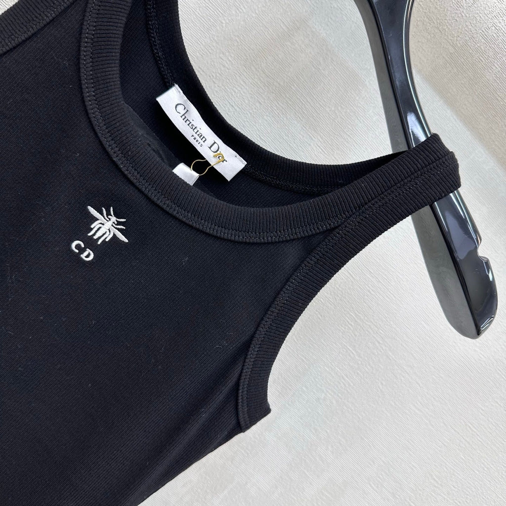 26SS — New Embroidered Slim Fit Vest