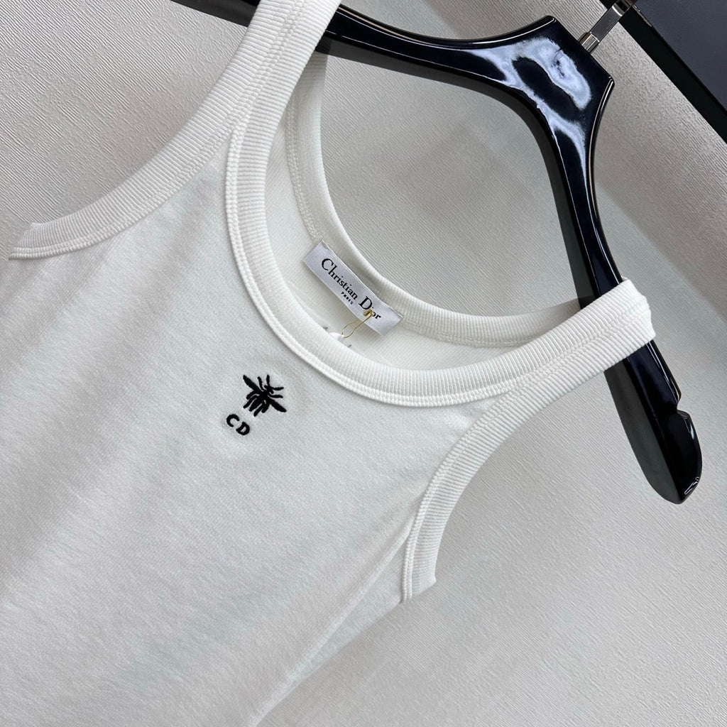26SS — New Embroidered Slim Fit Vest