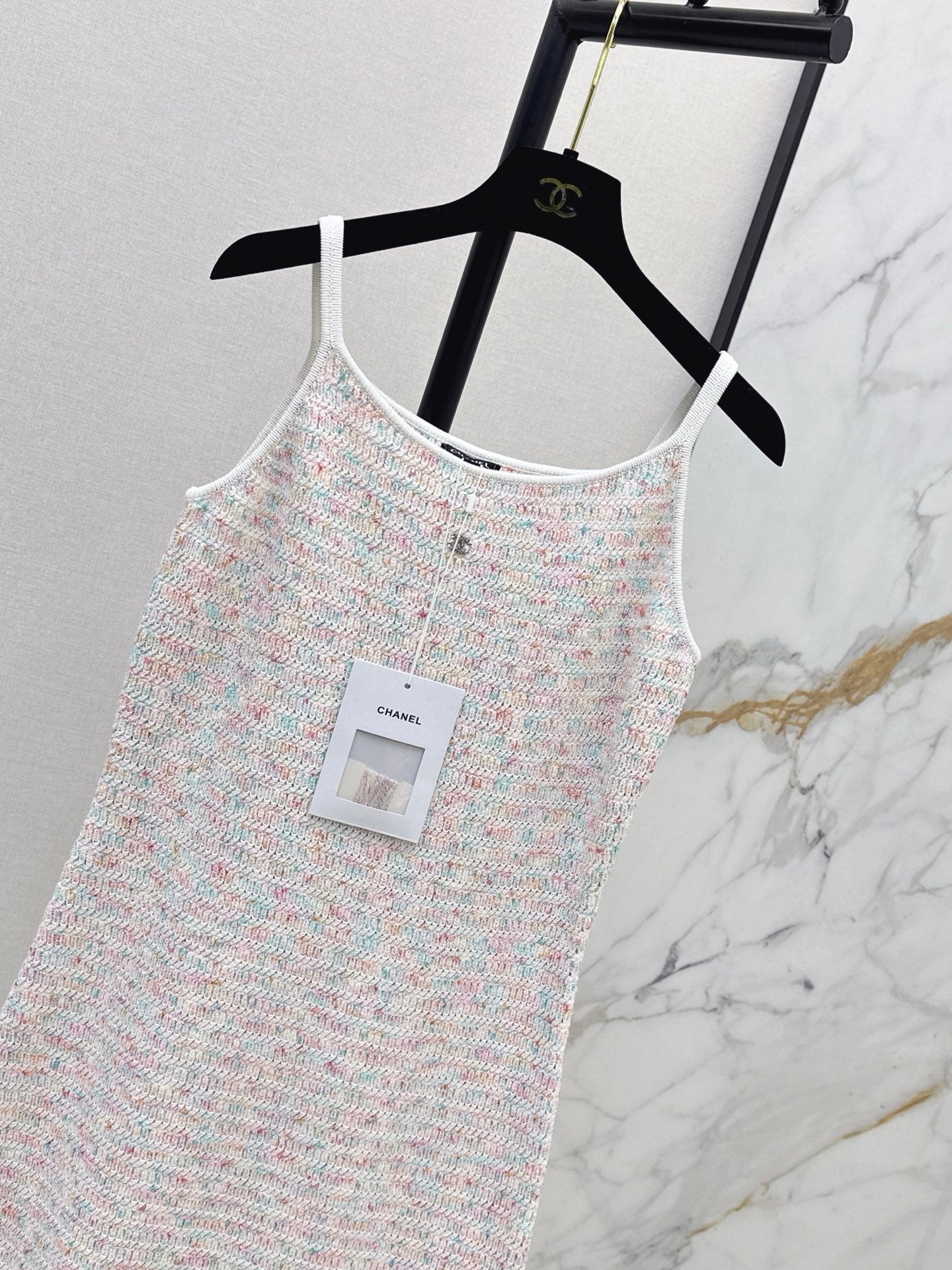 26SS — New Knitted Camisole Dress