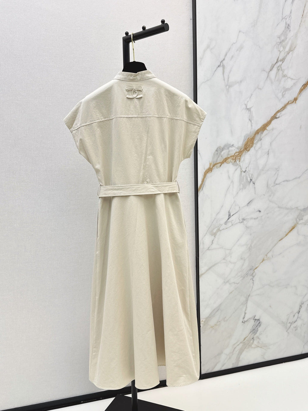 26Ss - New Denim Button Dress