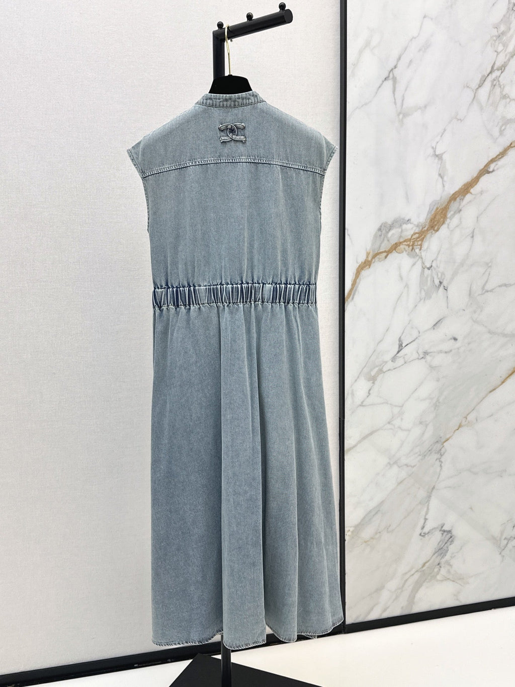 26Ss - New Denim Long Dress
