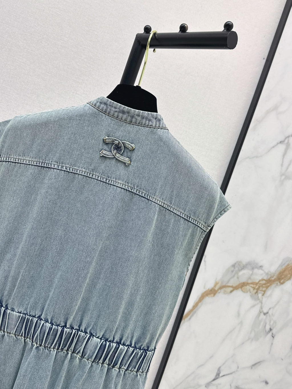 26Ss - New Denim Long Dress