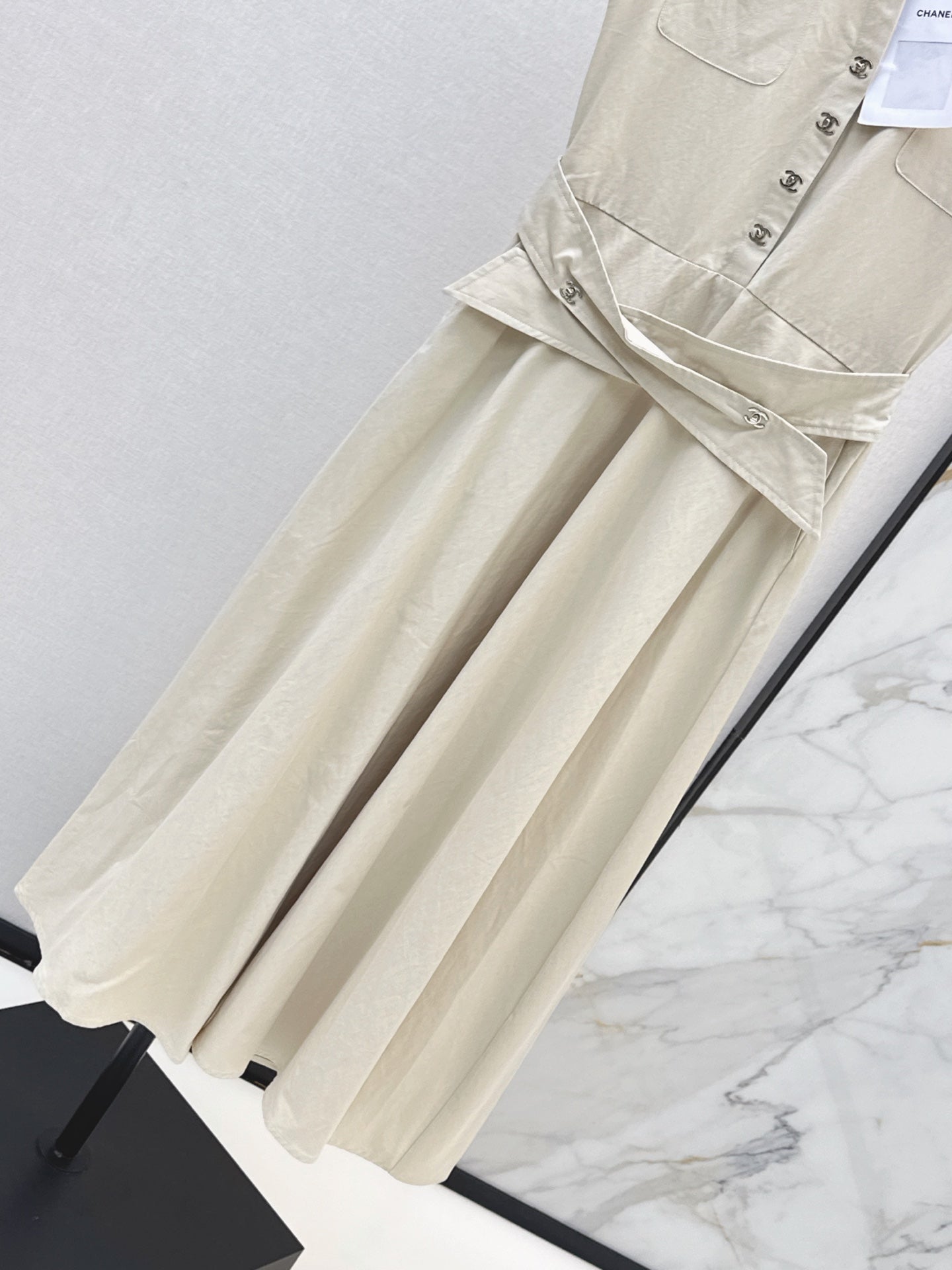 26Ss - New Denim Long Dress