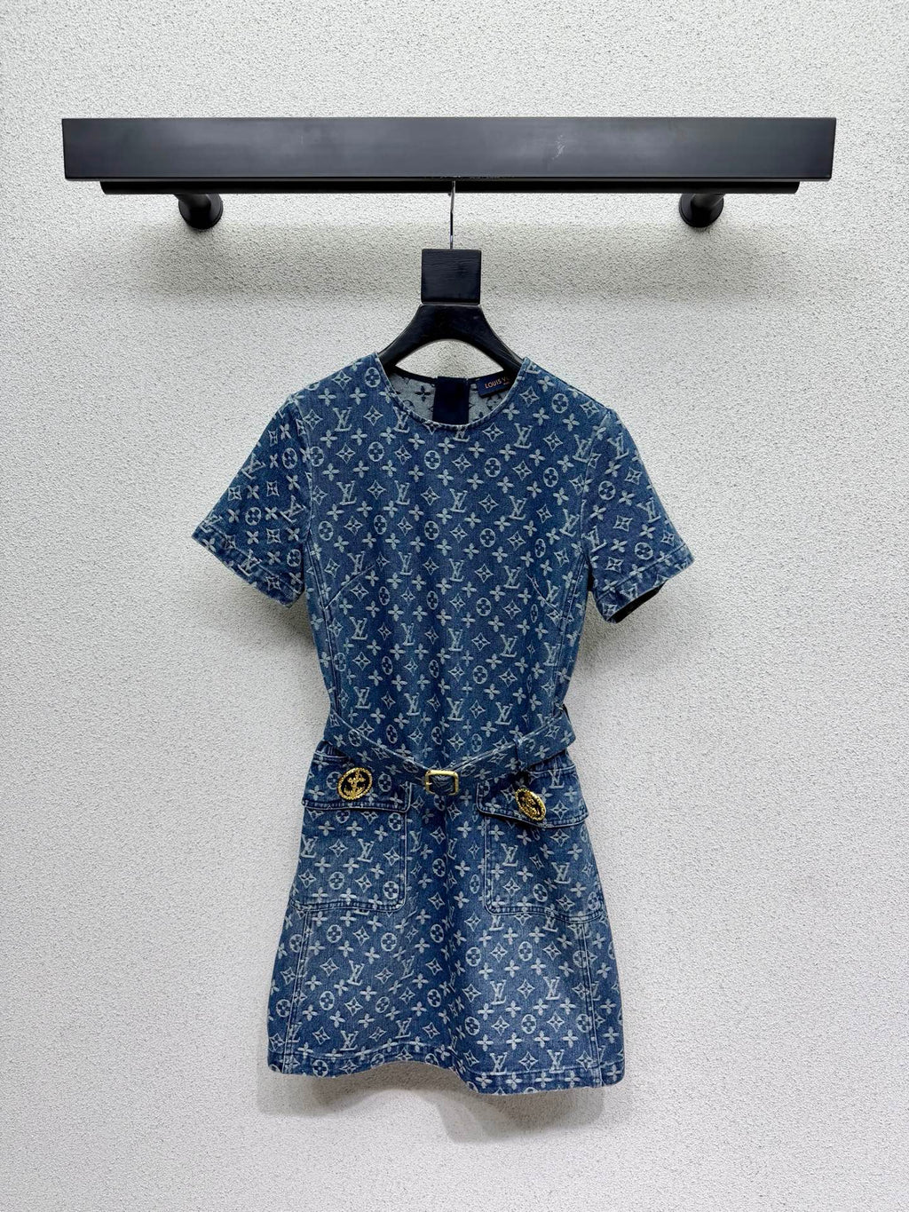 presbyopic denim dress