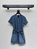 presbyopic denim dress