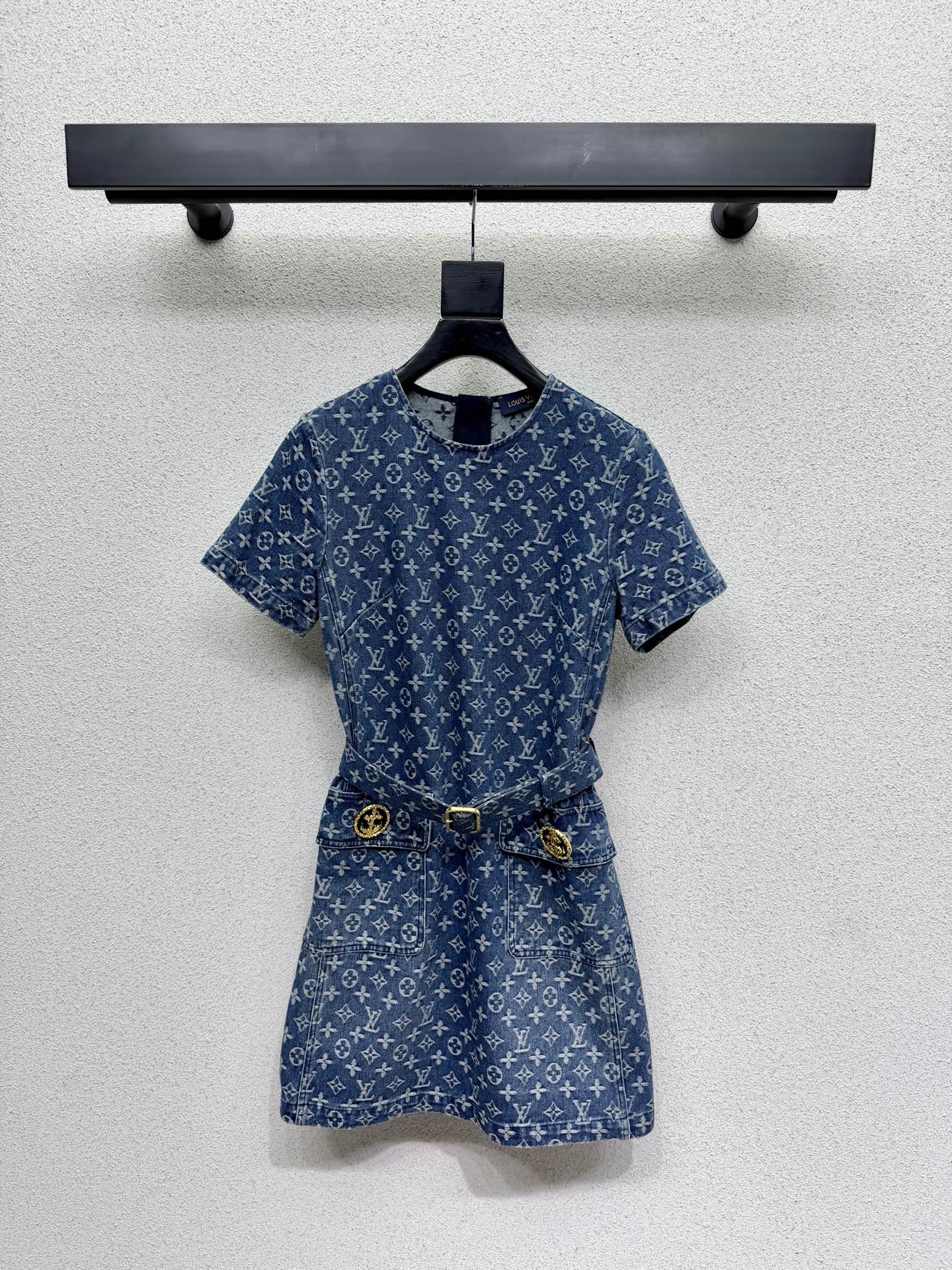presbyopic denim dress