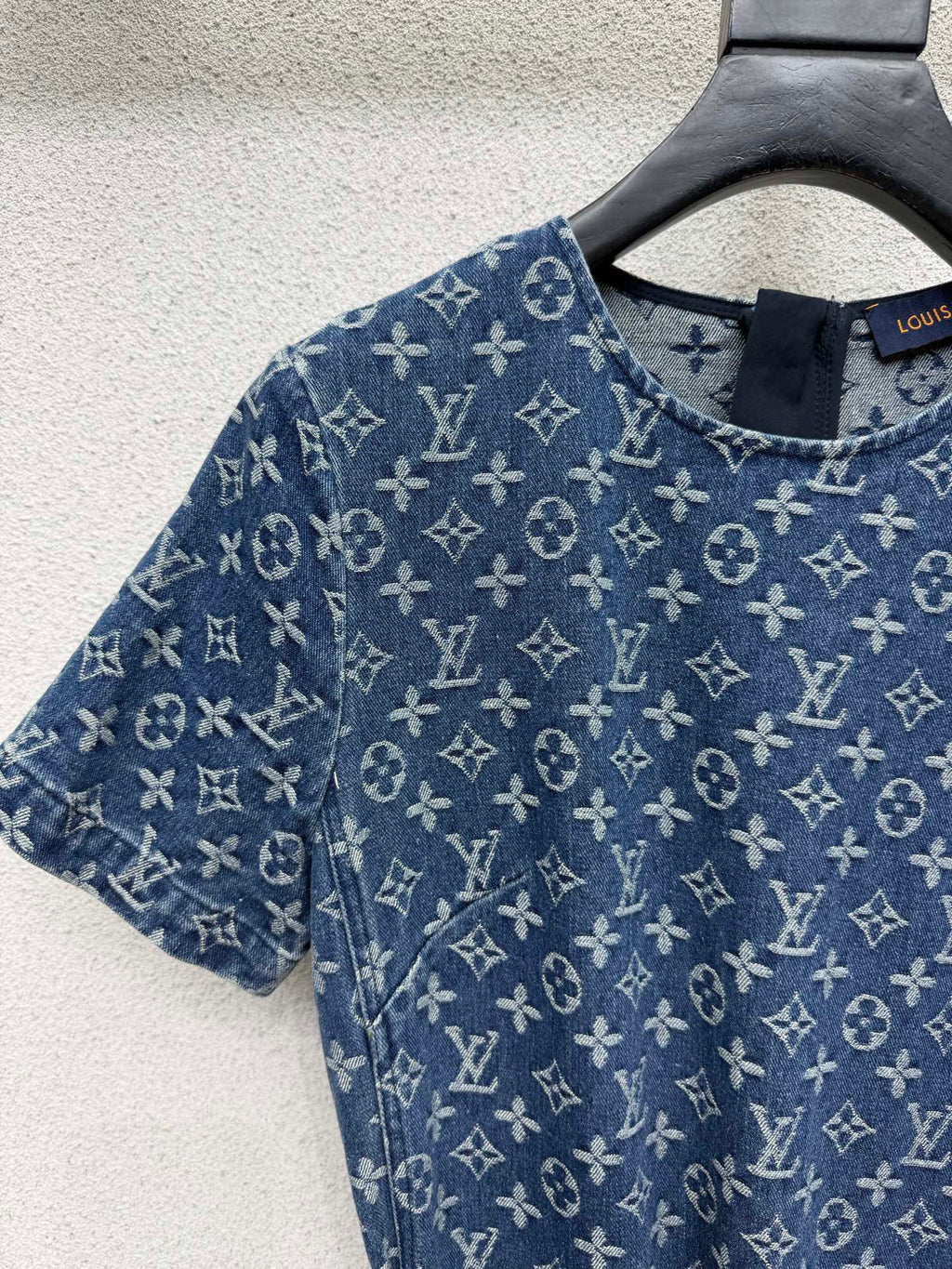 presbyopic denim dress