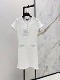 26SS—New 3D Hollow-Out Knitted Dress