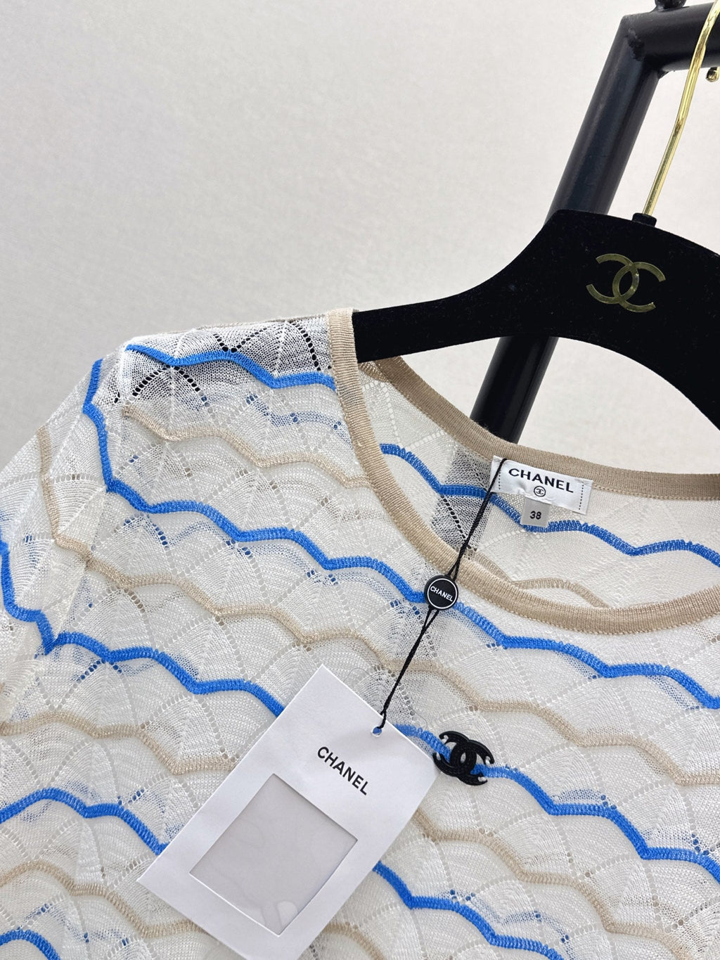 26SS - New Wave Pattern Knit Short-Sleeve