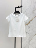 26SS — New round neck T-shirt with metal embellishments