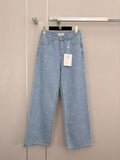26 New Printed Straight Leg Jeans