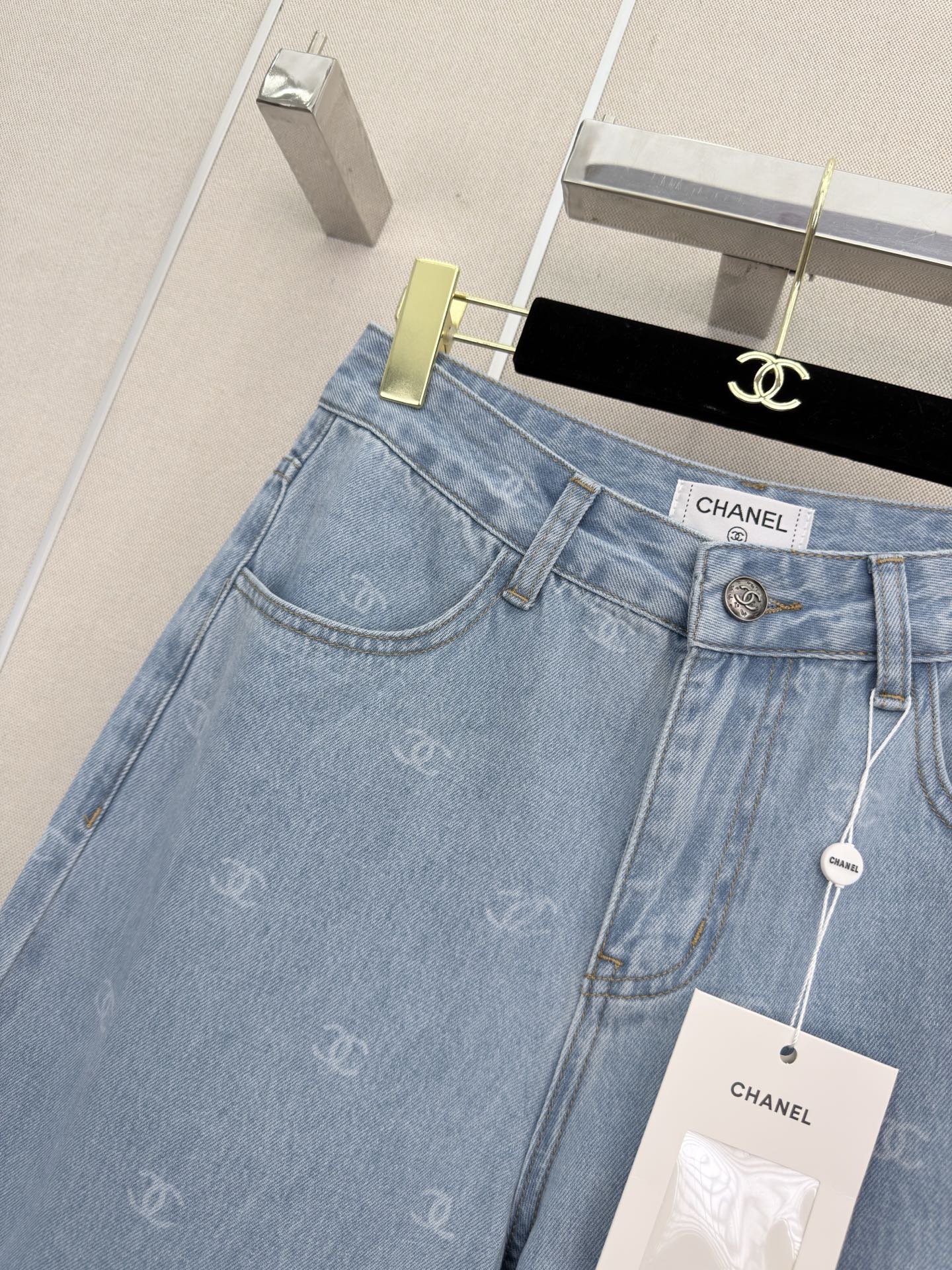 26 New Printed Straight Leg Jeans