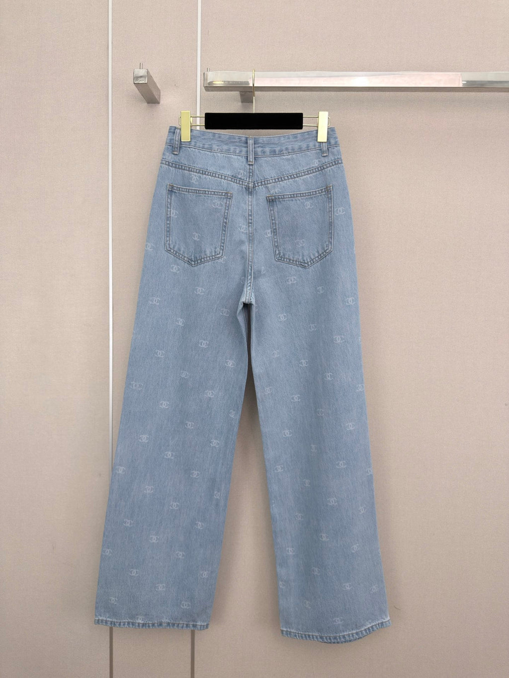 26 New Printed Straight Leg Jeans