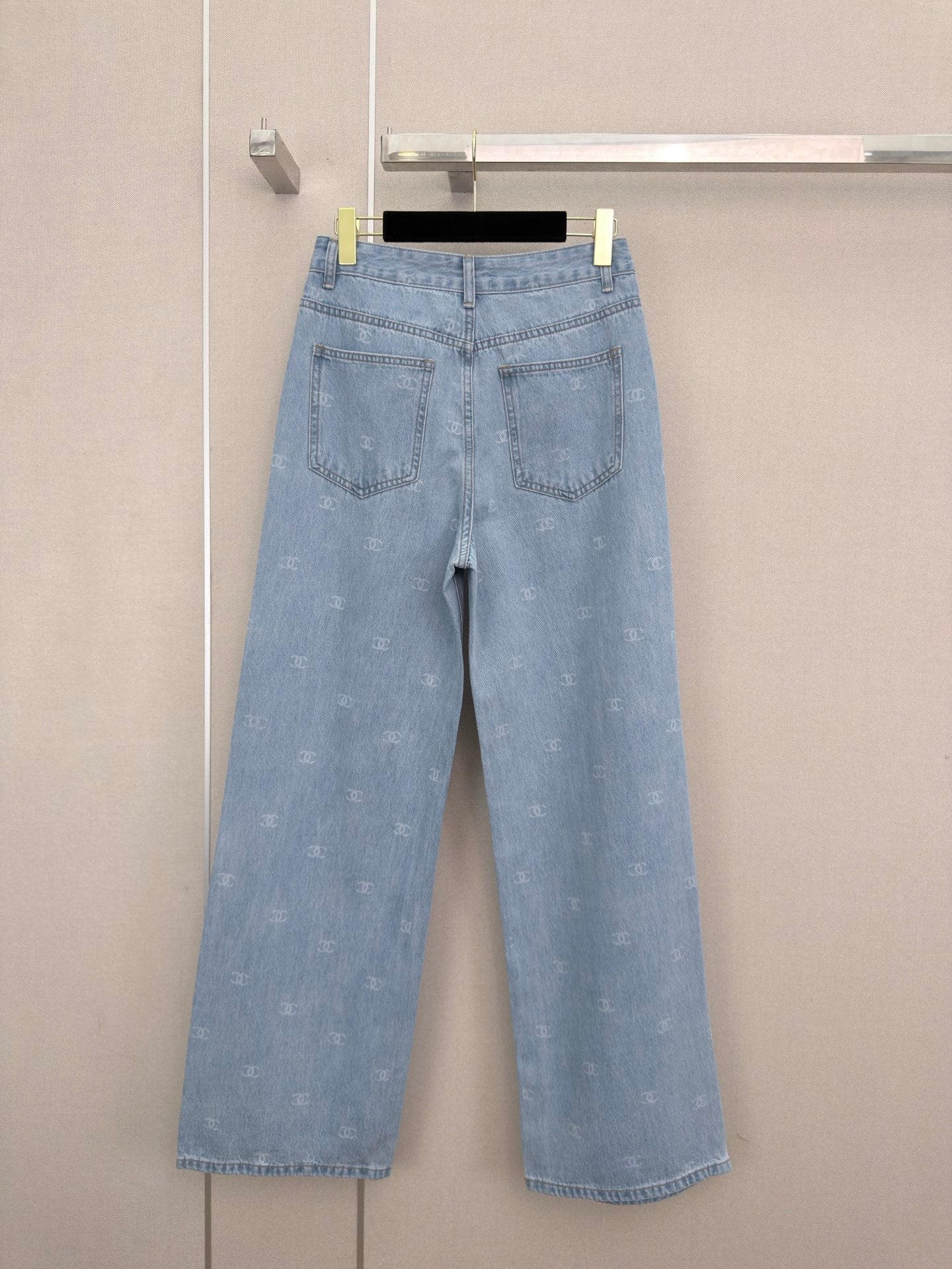 26 New Printed Straight Leg Jeans