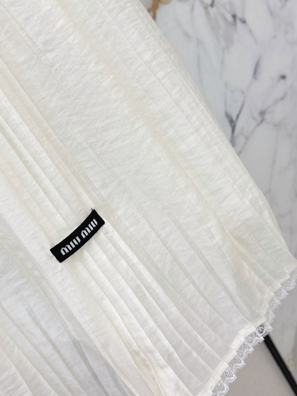 26SS — New Pleated Midi Skirt