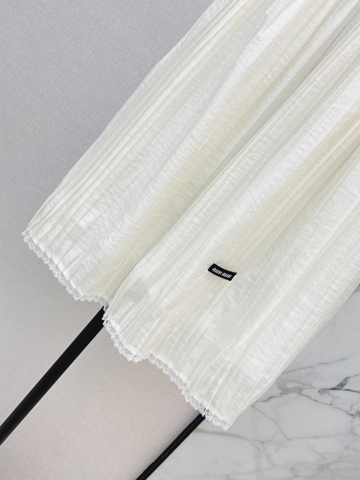 26SS — New Pleated Midi Skirt