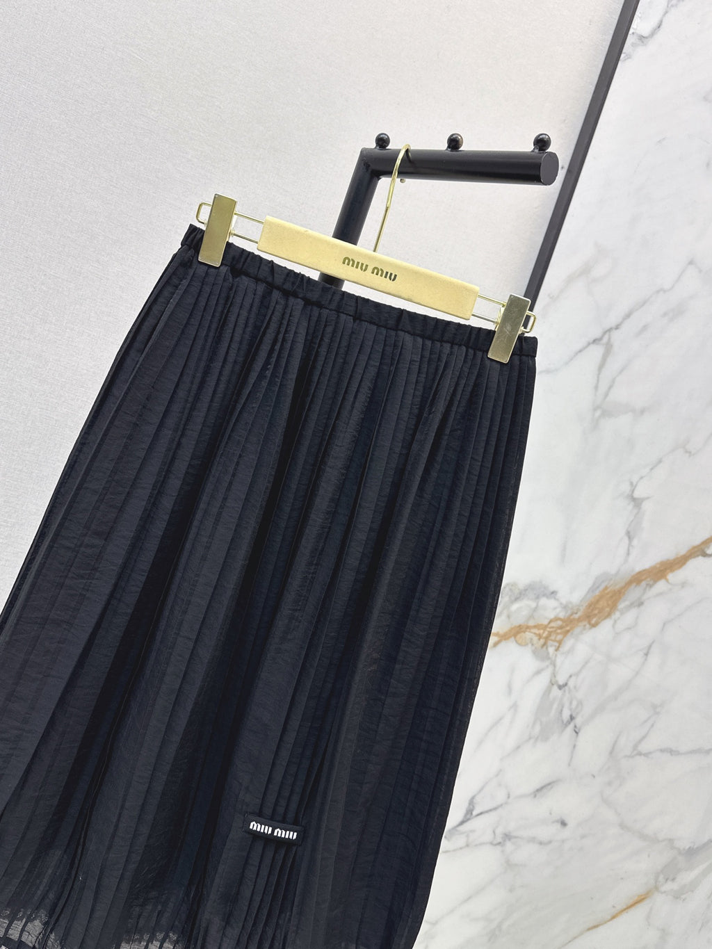 26SS — New Pleated Midi Skirt
