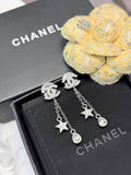 26C Star Rhinestone Earrings