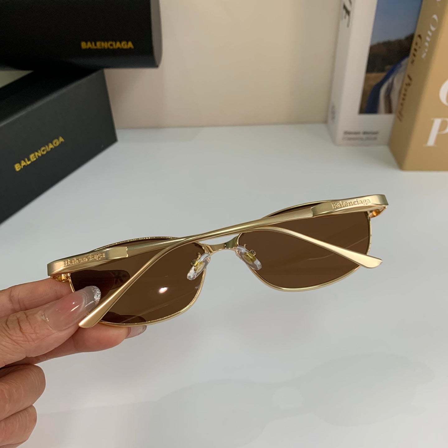 New rimless sunglasses