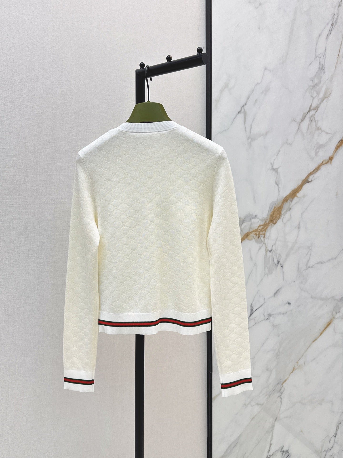 26SS — New Color-Blocked Crew Neck Cardigan