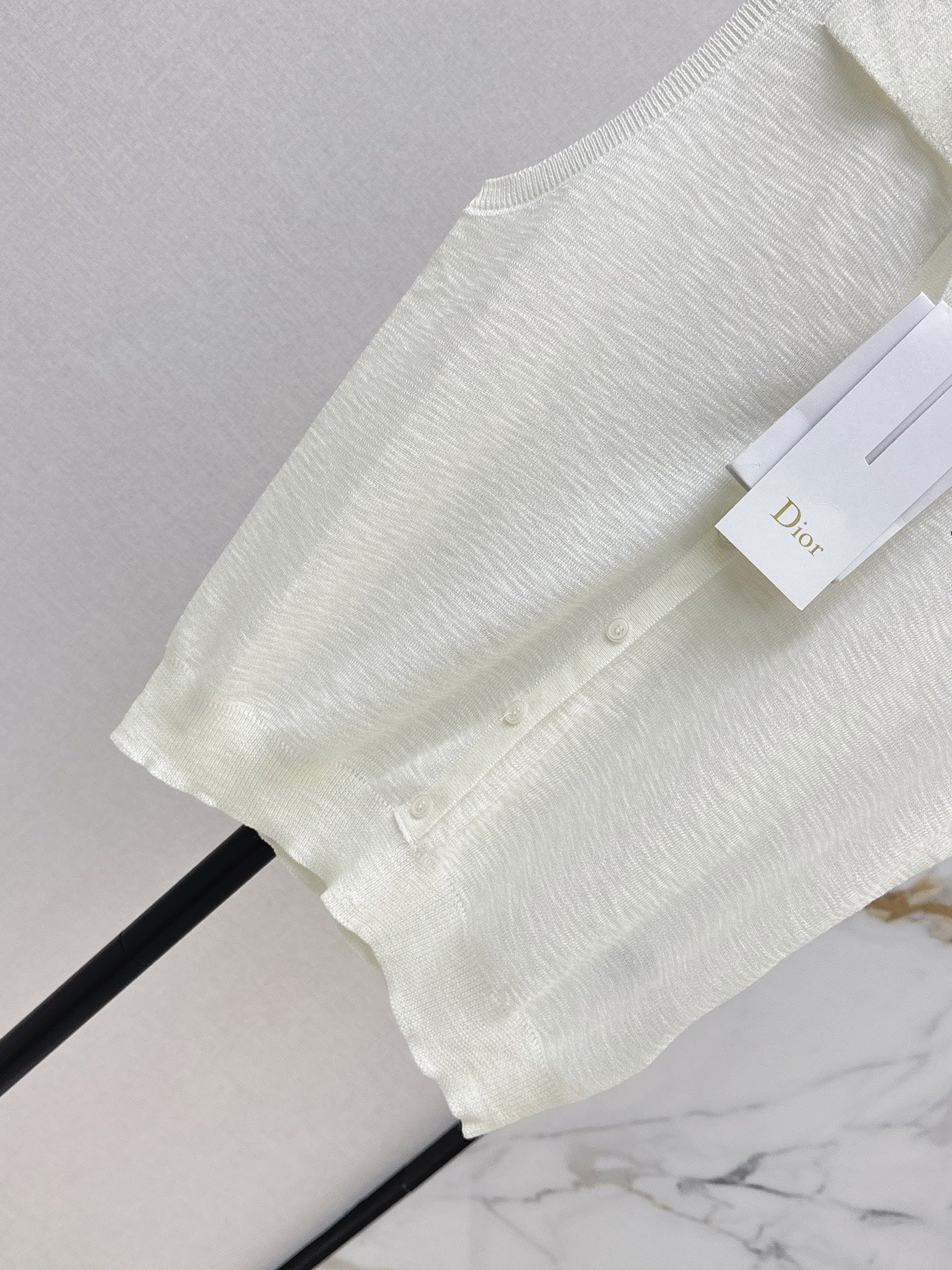 26SS — New Sleeveless Collared Knit Sweater