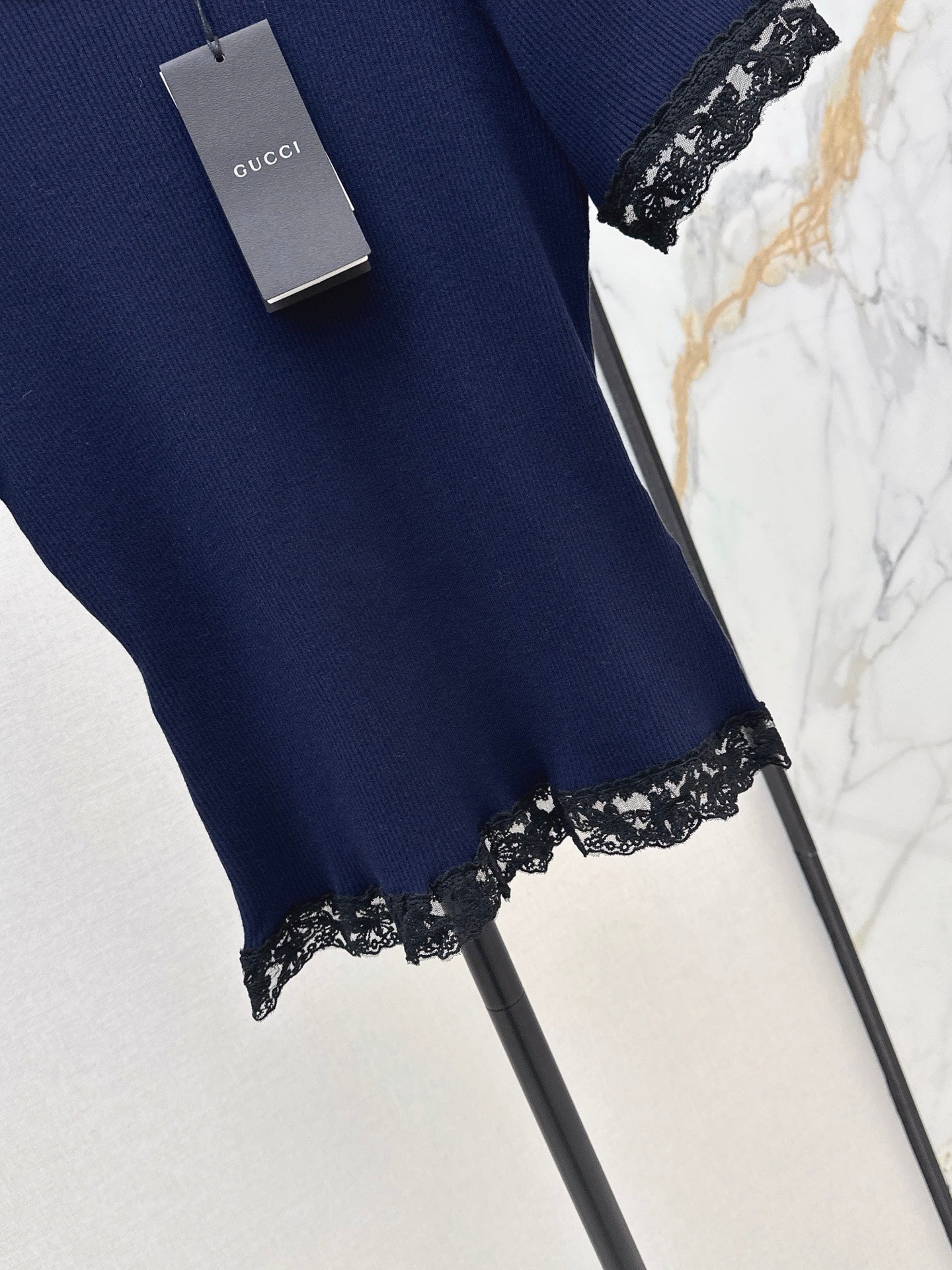 26SS — New Lace-Trimmed Short-Sleeve Top