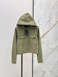 26SS — New Retro Olive Green Denim Jacket