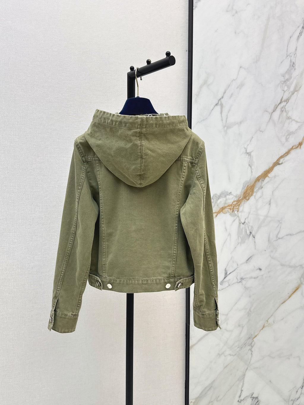 26SS — New Retro Olive Green Denim Jacket