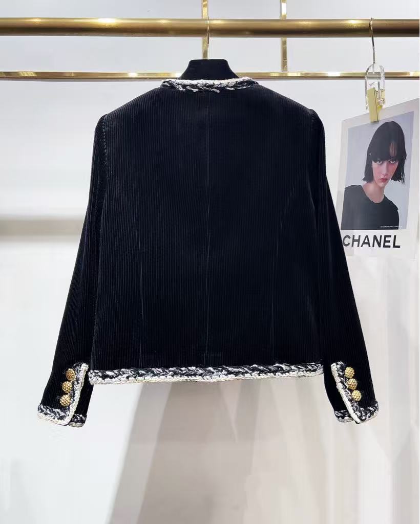 Black corduroy jacket