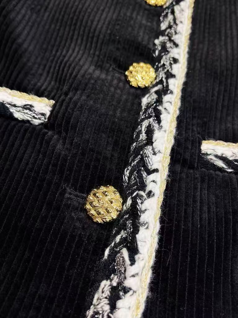 Black corduroy jacket