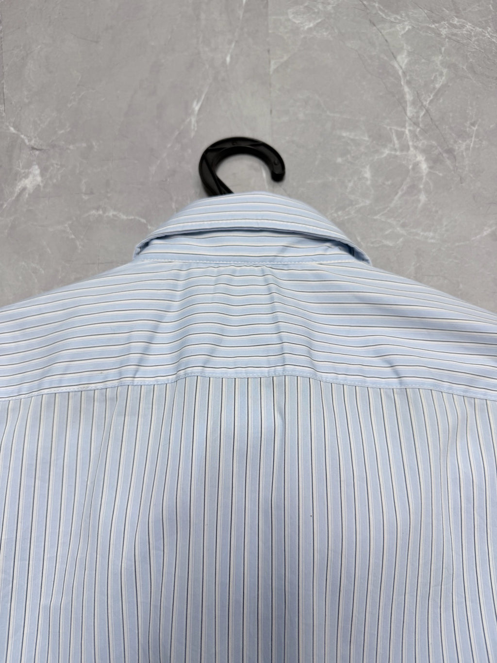 26 New Style: Embroidered, Chain-Detail, Cropped Striped Shirt