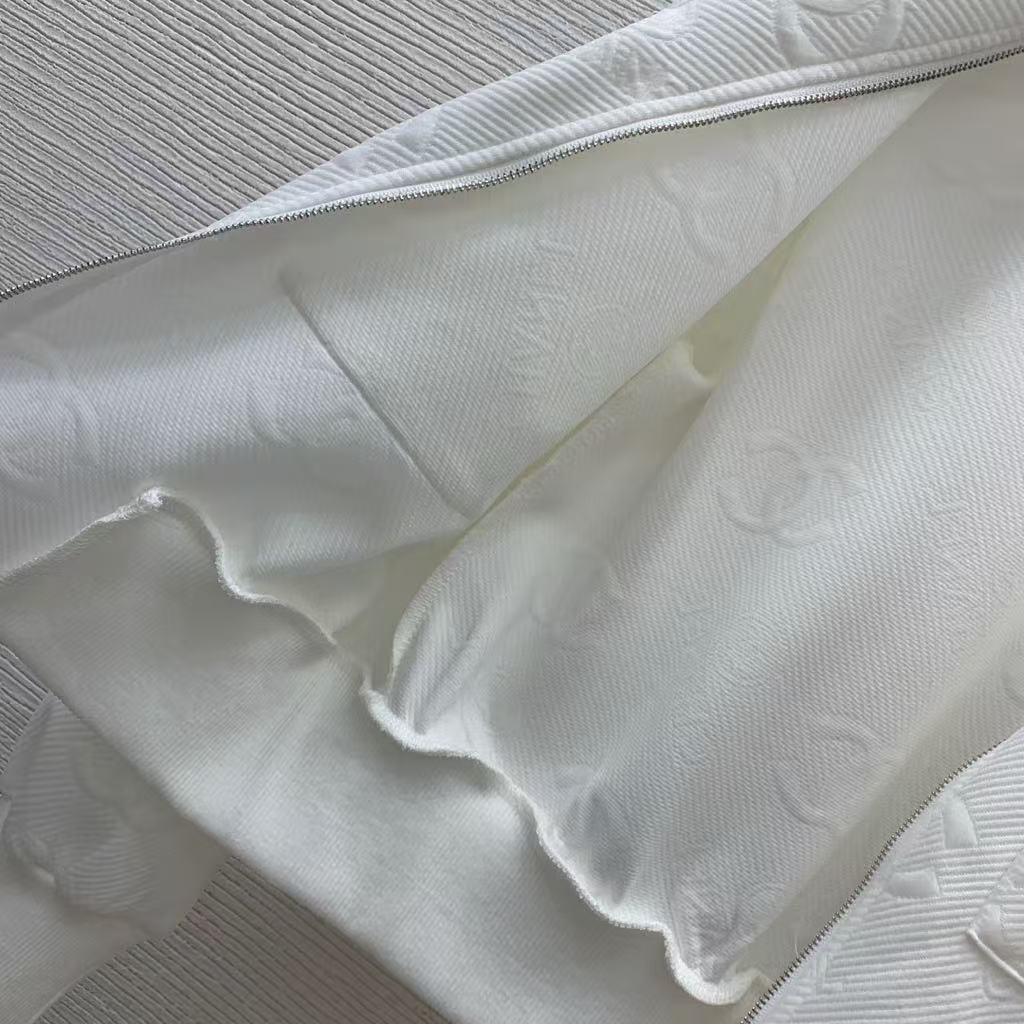 White casual suit