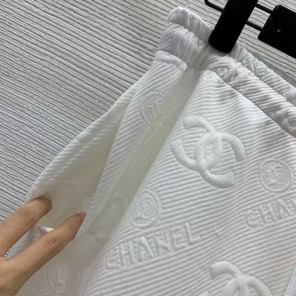 White casual suit