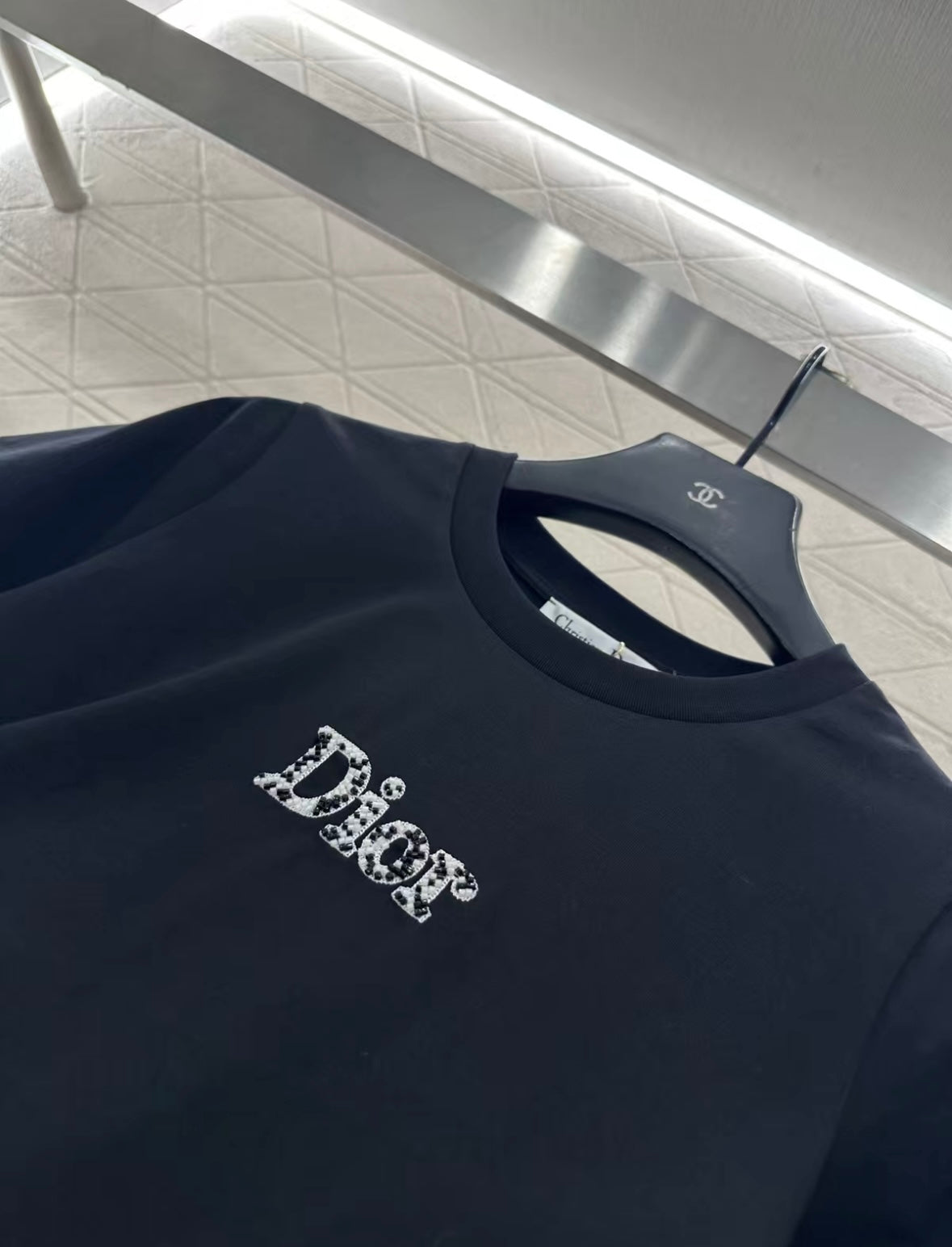 Letter Print Short-Sleeve