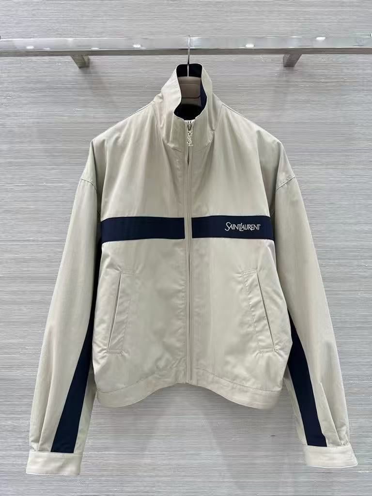26 Casual Color-Block Spliced Jacket