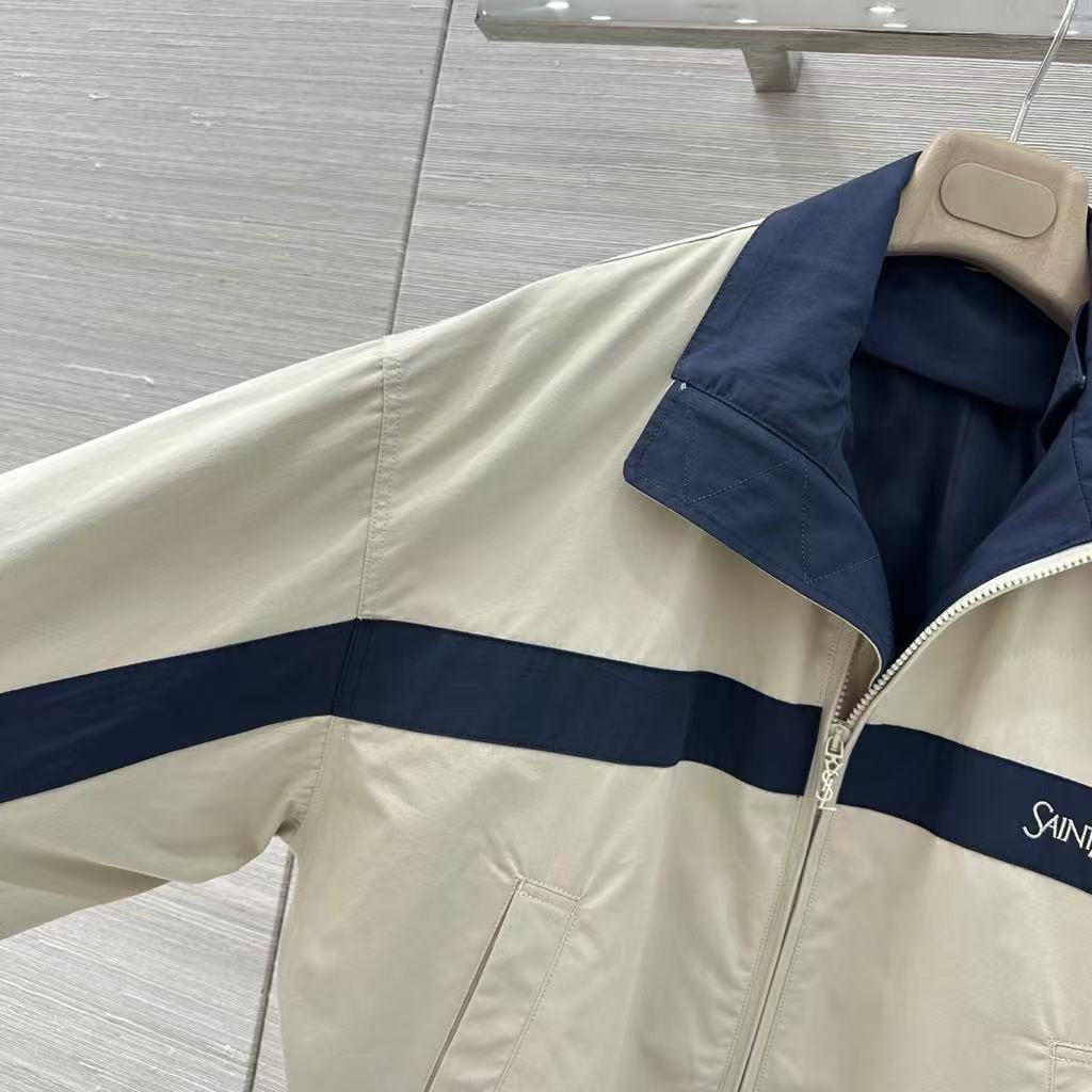 26 Casual Color-Block Spliced Jacket