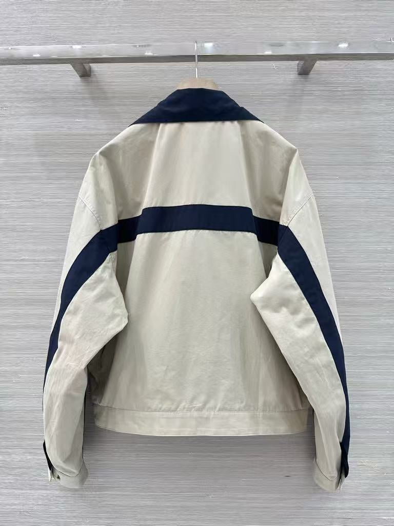 26 Casual Color-Block Spliced Jacket