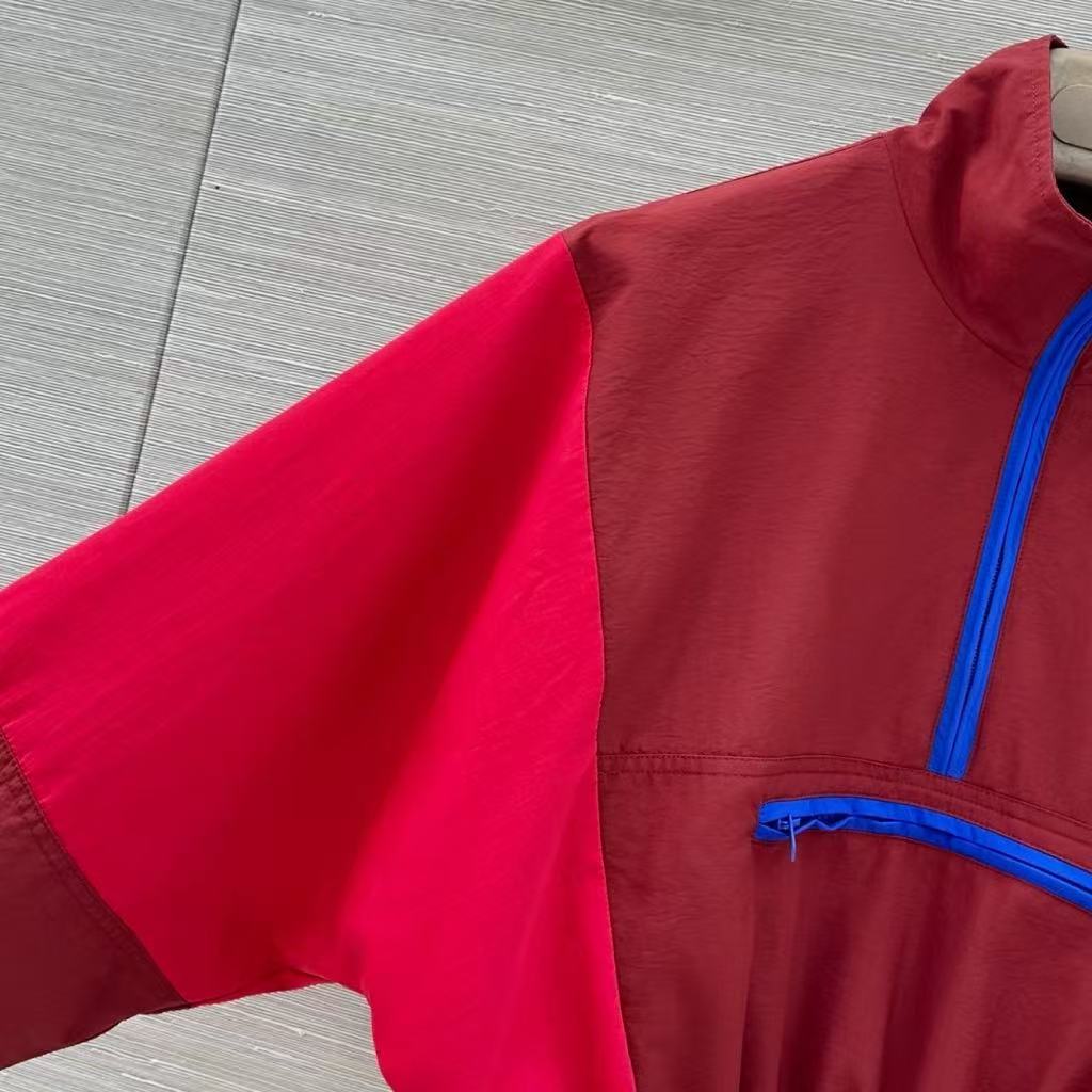 26 Casual Color-block Top