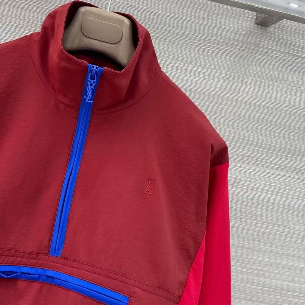 26 Casual Color-block Top