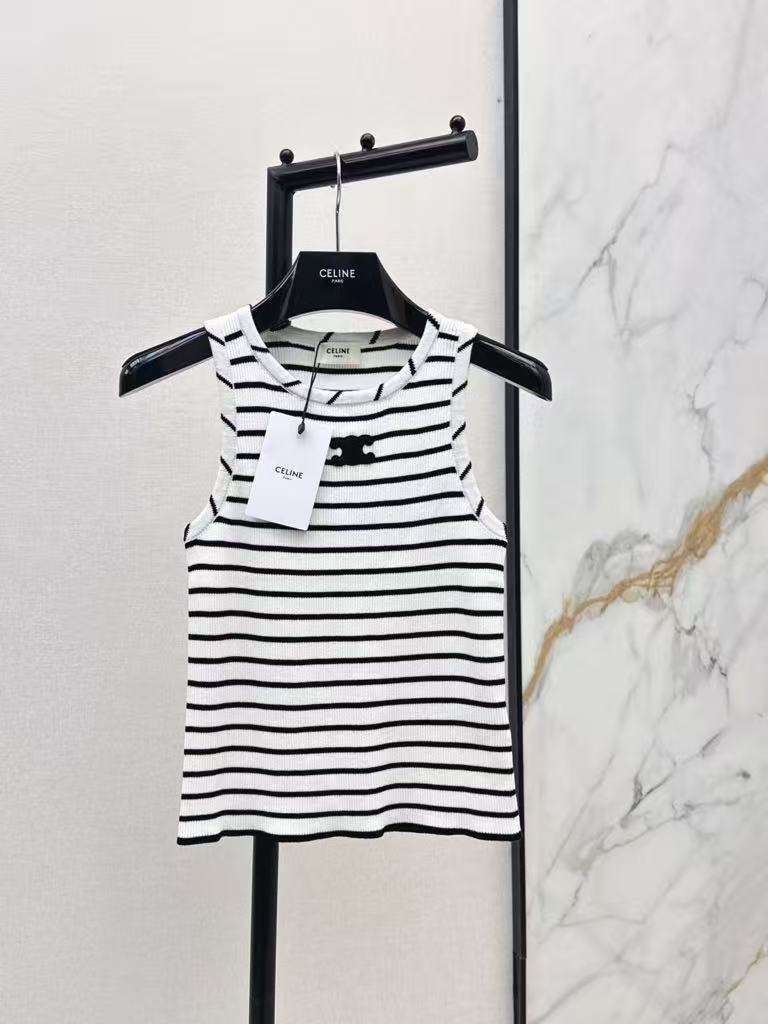 Classic striped vest