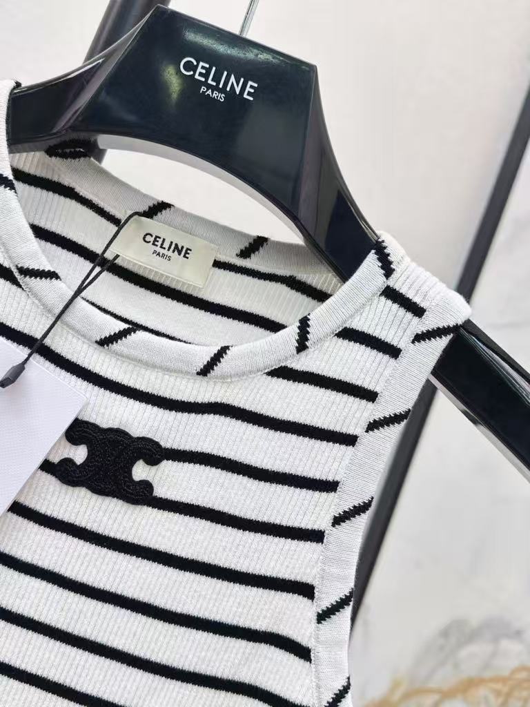 Classic striped vest