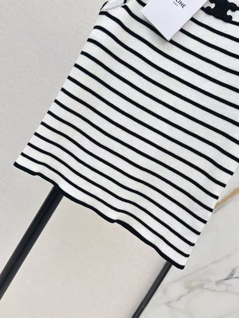 Classic striped vest