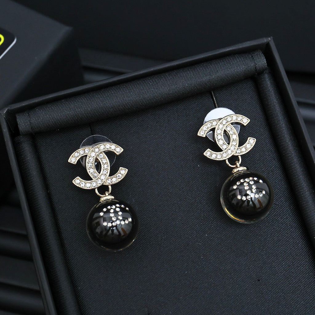25FW NEW Glass Bead Earrings