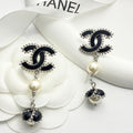 25FW NEW Exquisite Enamel Stud Earrings